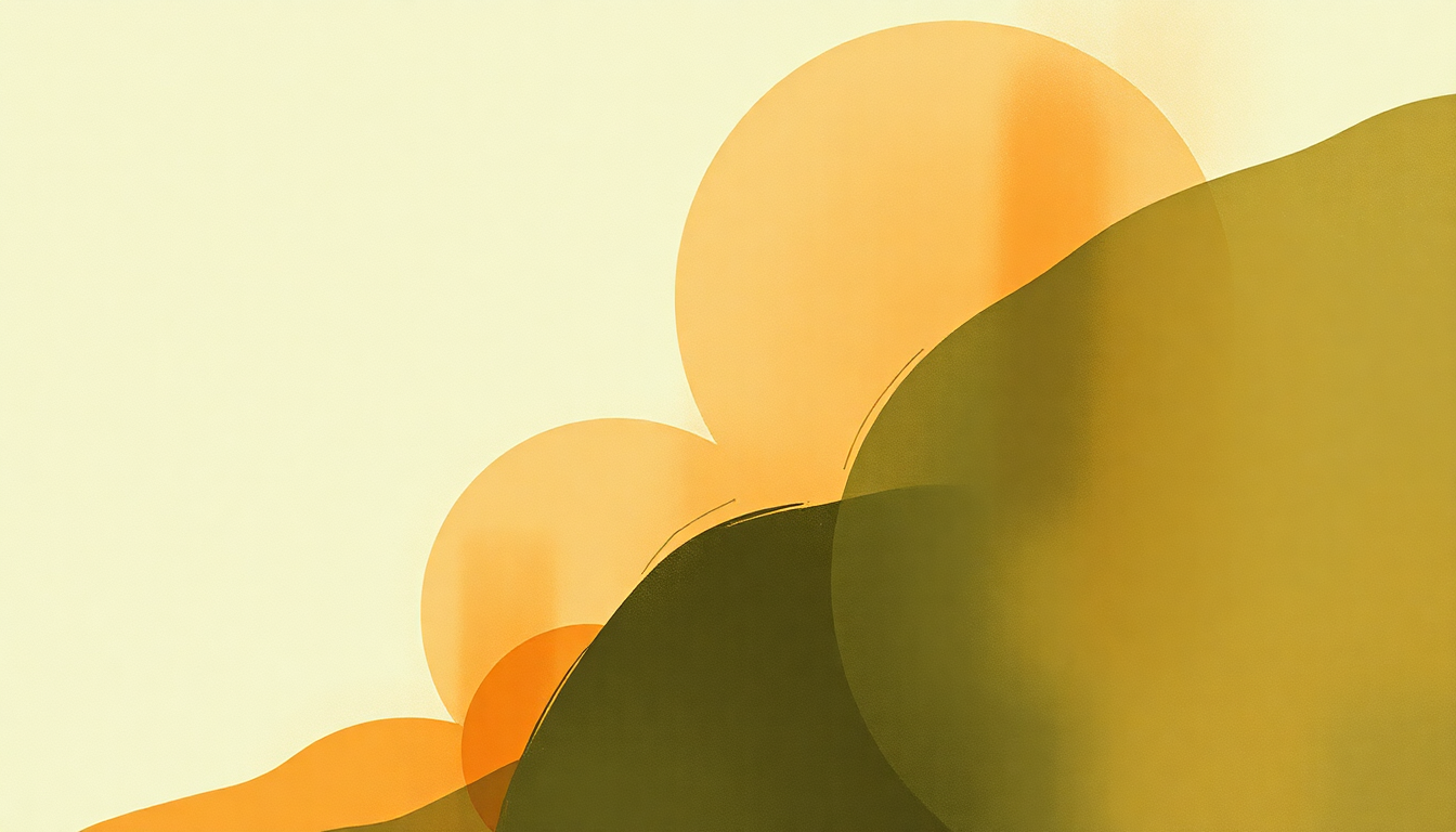 Fan-driven abstract illustration evoking the emotional arc of Do I Have to Talk You Into It by Spoon