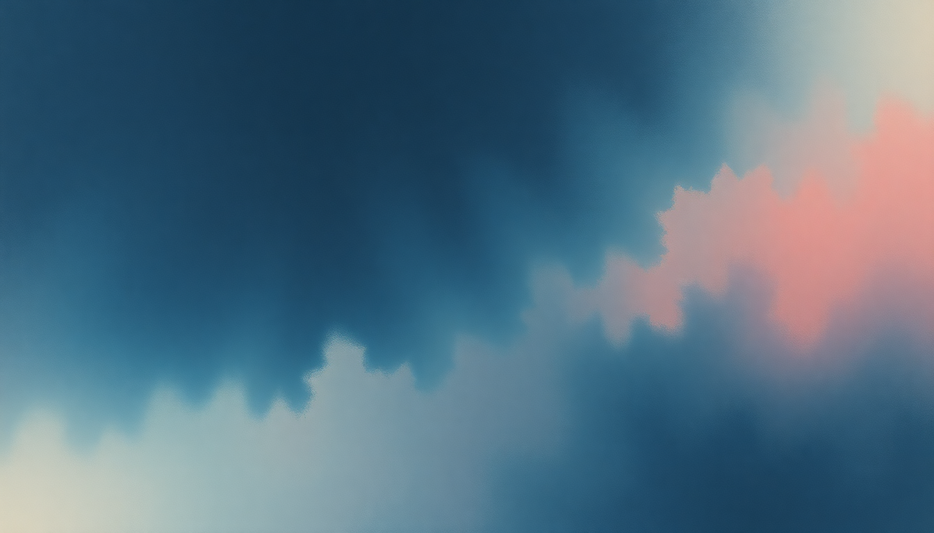 Fan-driven abstract illustration evoking the emotional arc of Do It Again by The Chemical Brothers