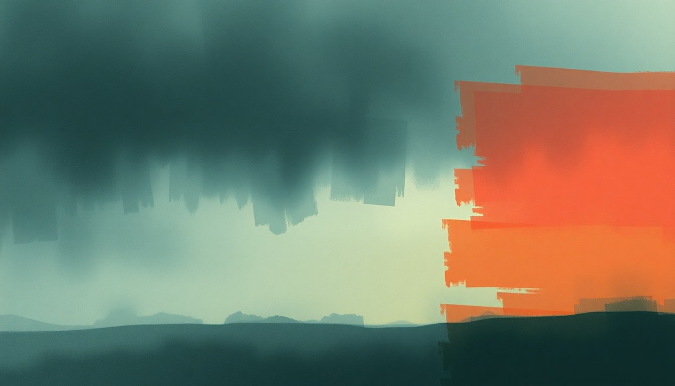 Fan-driven abstract illustration evoking the emotional arc of Do Me a Favour by Arctic Monkeys