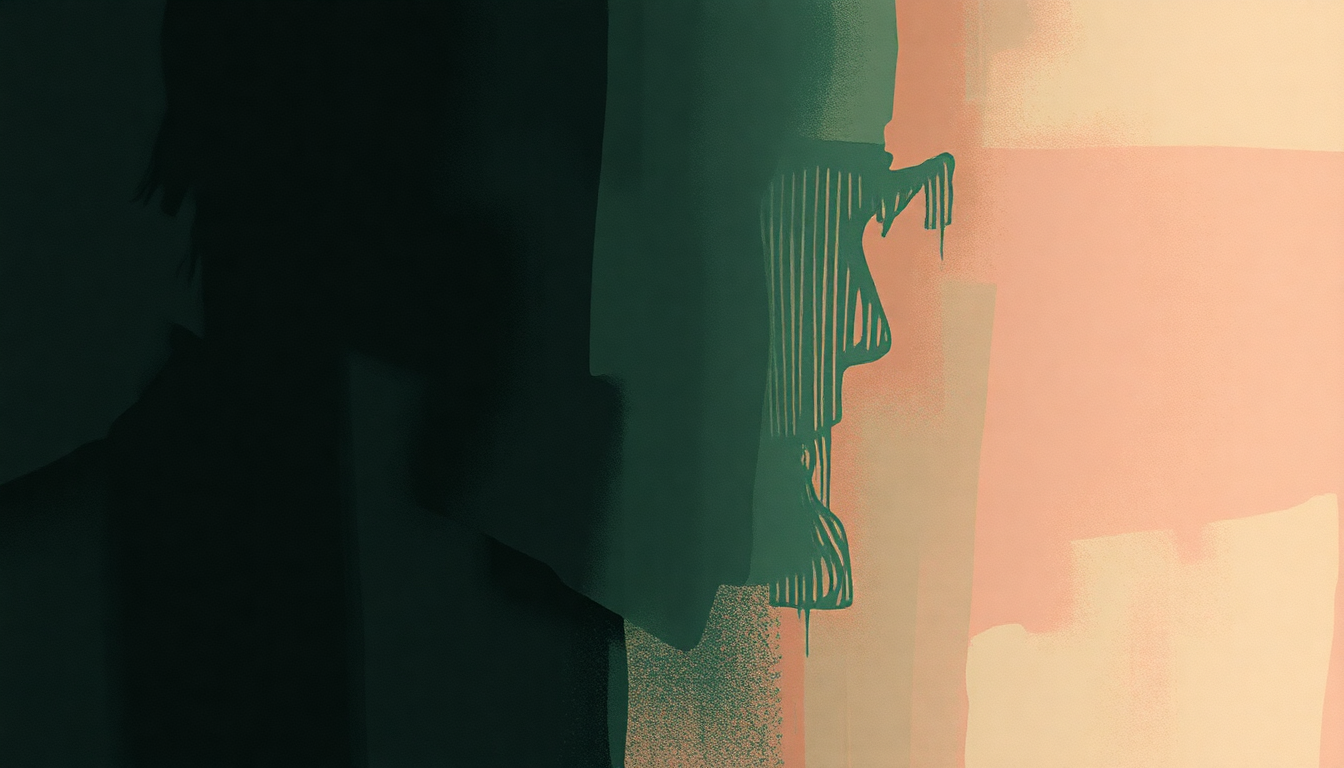 Fan-driven abstract illustration evoking the emotional arc of Do You Love Me by Nick Cave & The Bad Seeds