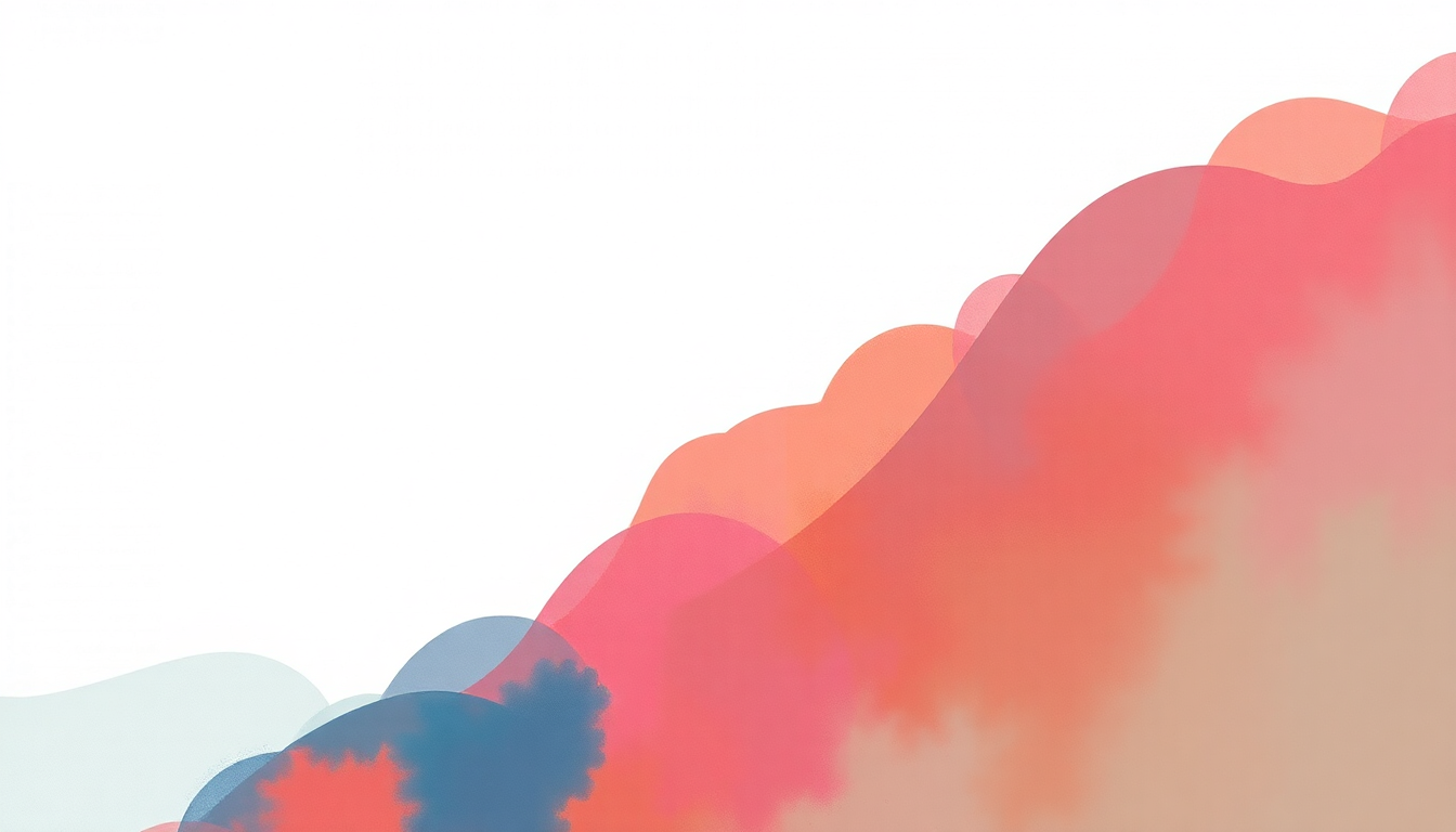 Fan-driven abstract illustration evoking the emotional arc of Domino by Van Morrison