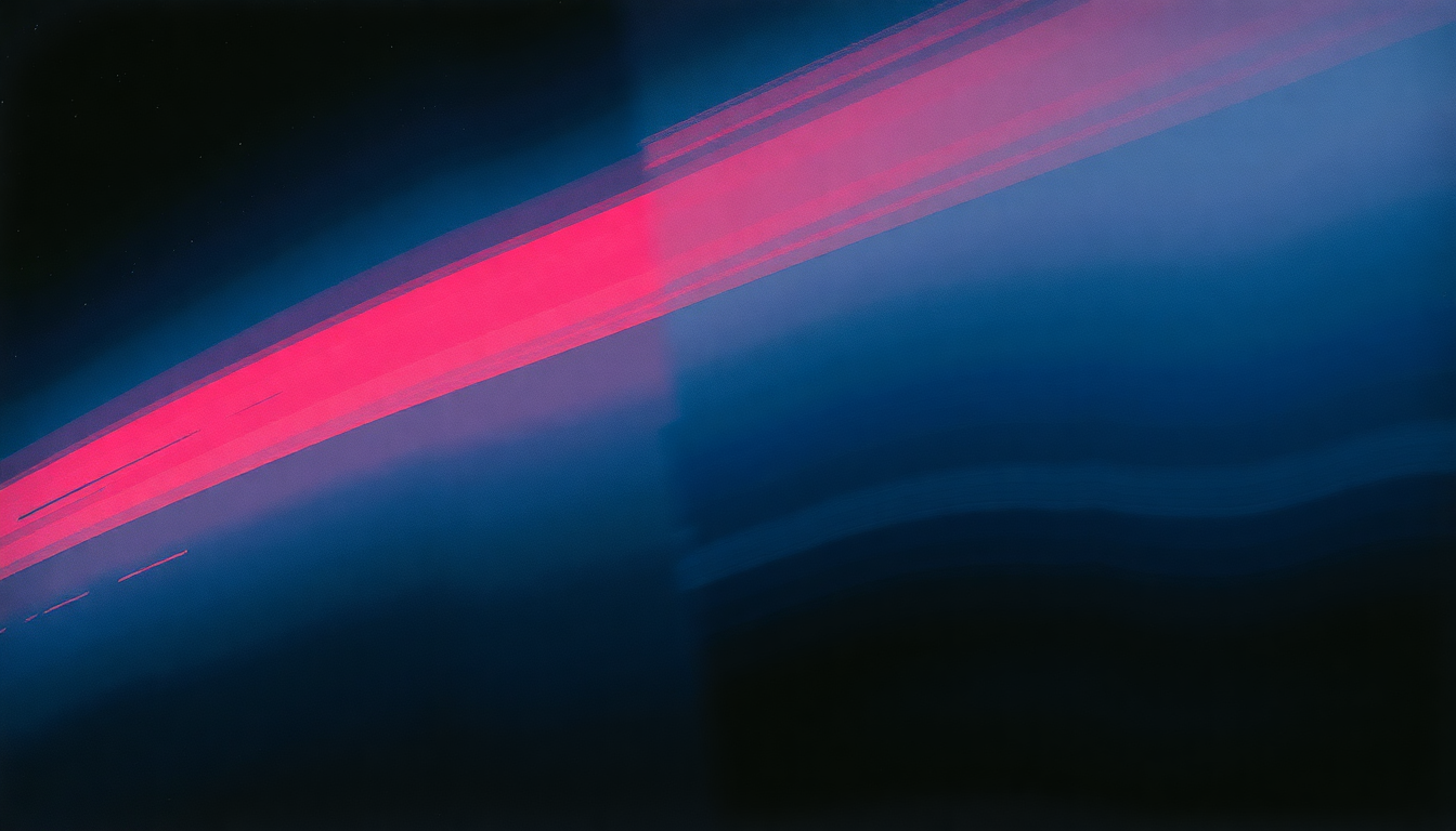 Fan-driven abstract illustration evoking the emotional arc of Don't Go by Yazoo
