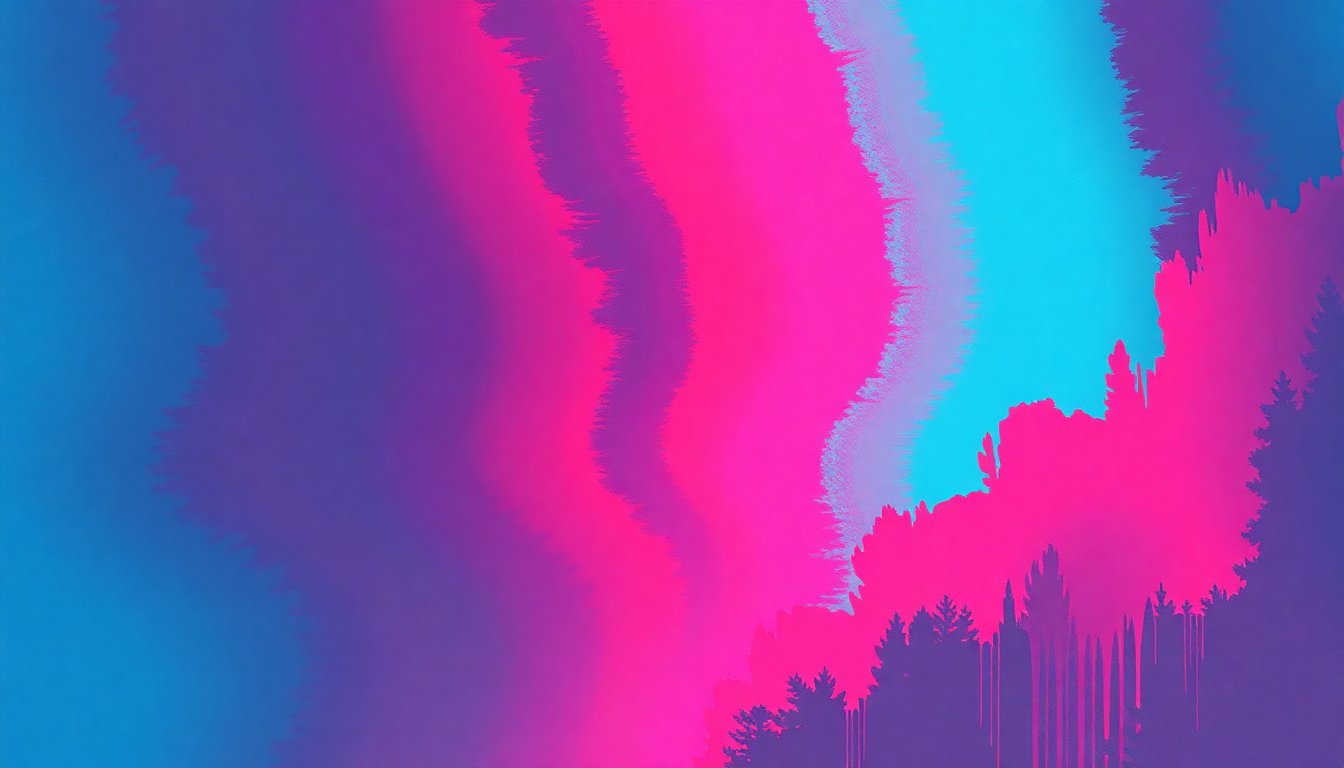 Fan-driven abstract illustration evoking the emotional arc of Don't Let Our Youth Go to Waste by Galaxie 500