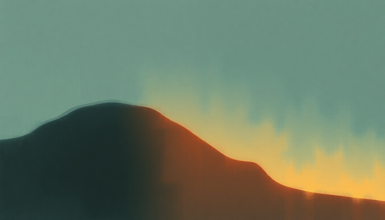 Fan-driven abstract illustration evoking the emotional arc of Don't Rock the Jukebox by Alan Jackson