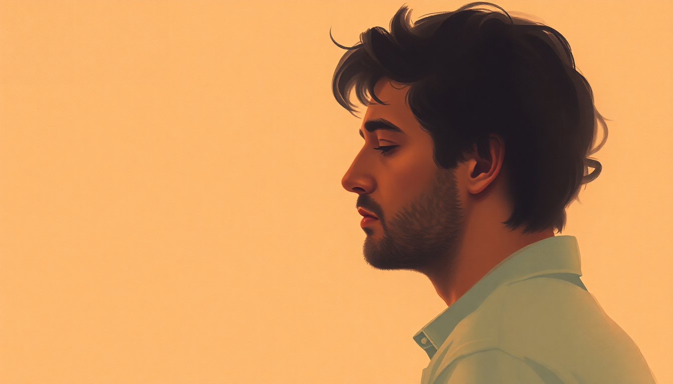 Fan-driven abstract illustration evoking the emotional arc of Don't Talk (Put Your Head on My Shoulder) by The Beach Boys