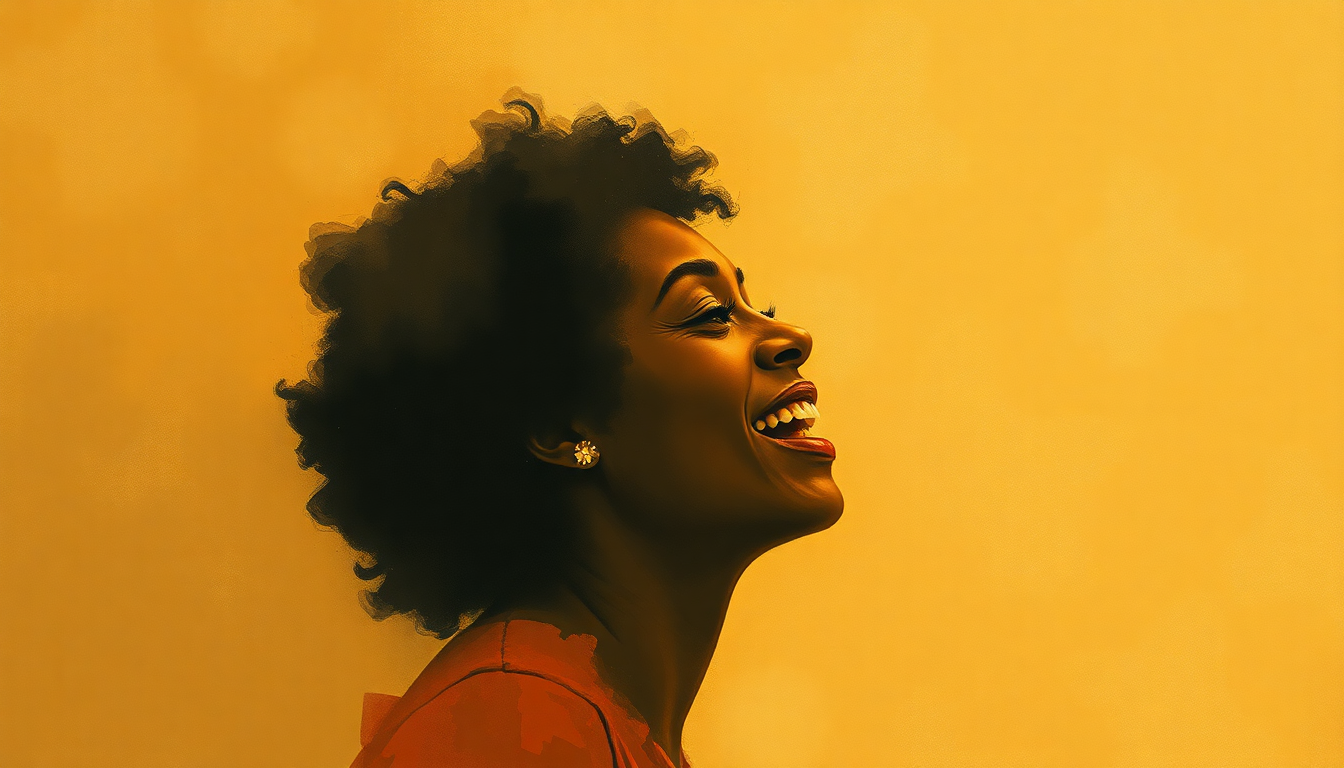 Fan-driven abstract illustration evoking the emotional arc of Dr. Feelgood by Aretha Franklin