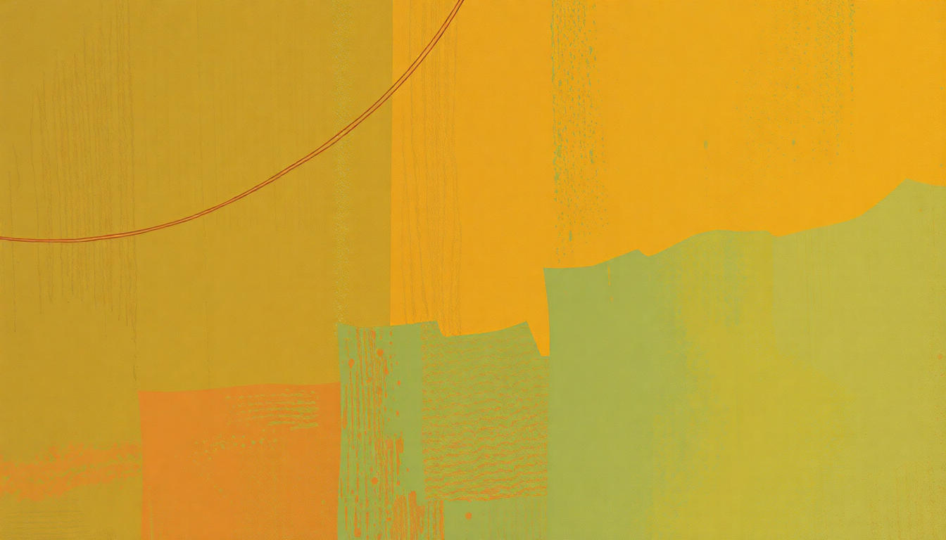 Fan-driven abstract illustration evoking the emotional arc of Draft Dodger Rag by Phil Ochs