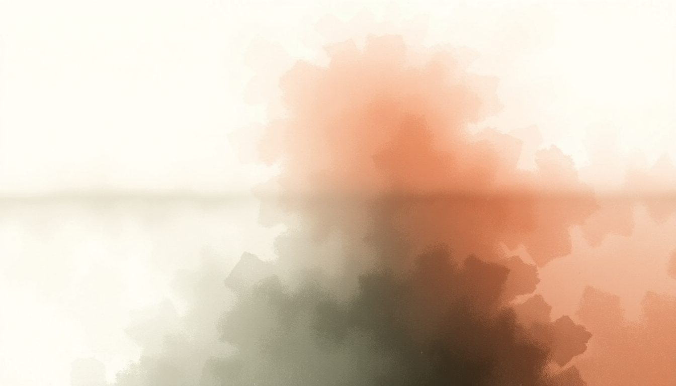 Fan-driven abstract illustration evoking the emotional arc of Drawn to the Blood by Sufjan Stevens