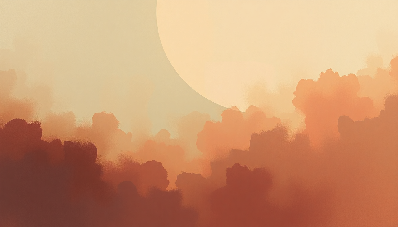 Fan-driven abstract illustration evoking the emotional arc of Dreaming by Cream