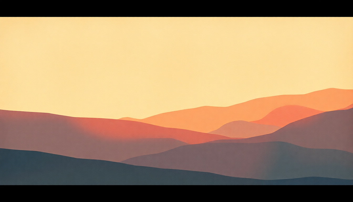 Fan-driven abstract illustration evoking the emotional arc of Dreams by Allman Brothers Band