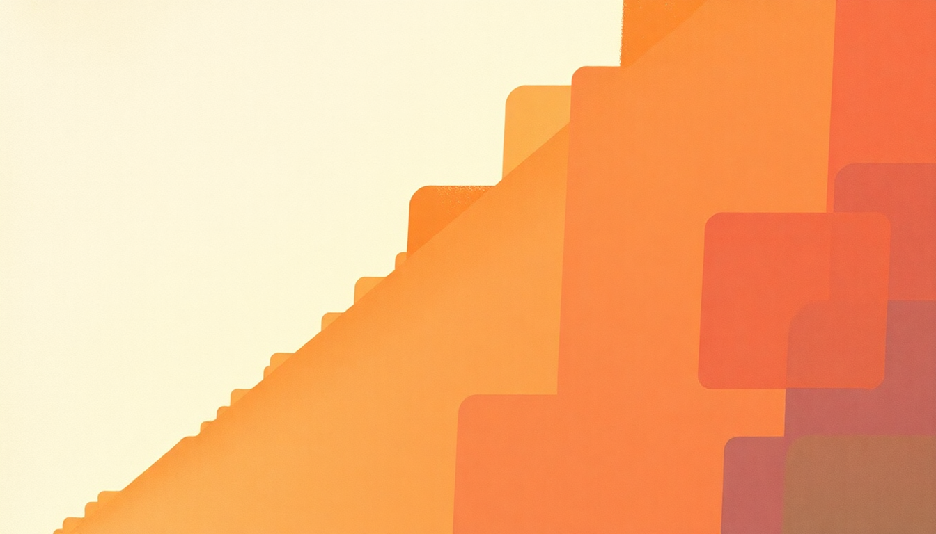 Fan-driven abstract illustration evoking the emotional arc of Drill by Wire