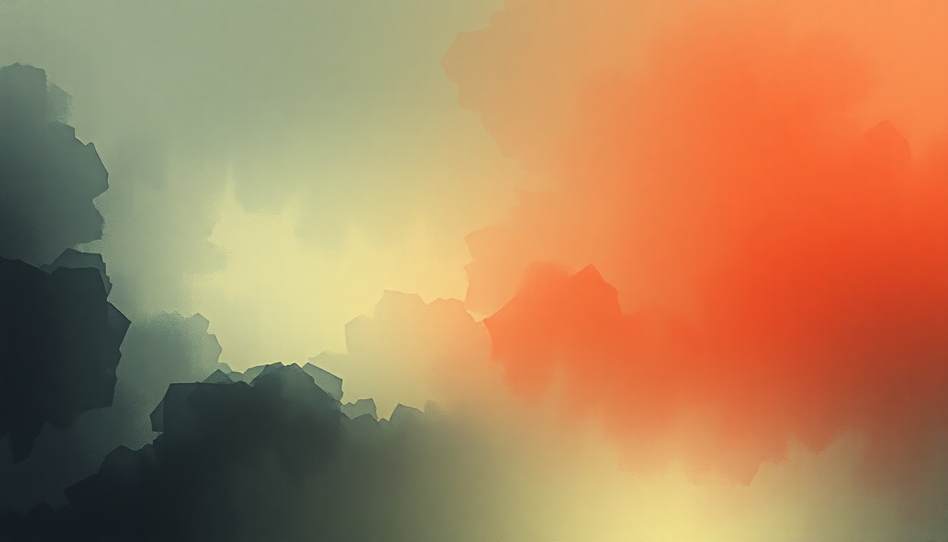 Fan-driven abstract illustration evoking the emotional arc of Drone:Nodrone by The Cure