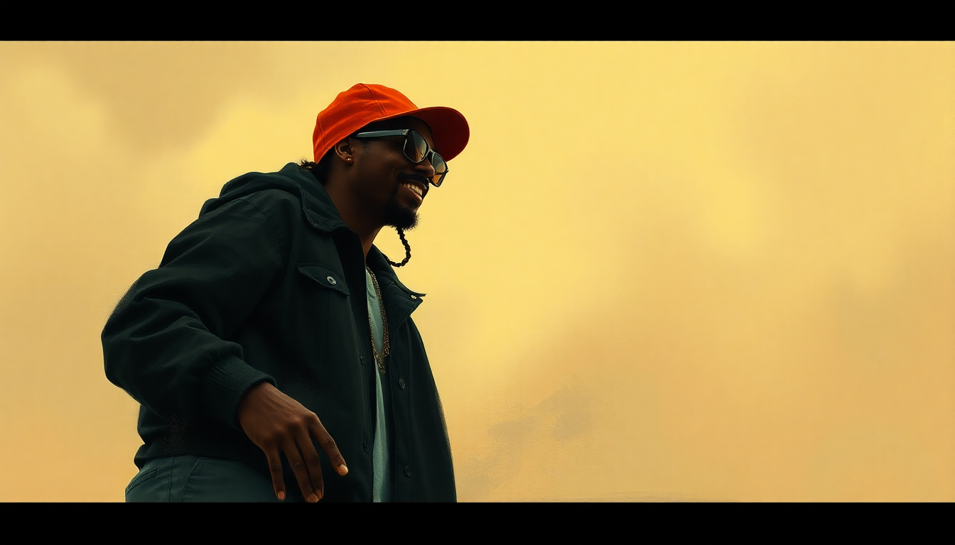 Fan-driven abstract illustration evoking the emotional arc of Drop It Like It's Hot by Snoop Dogg