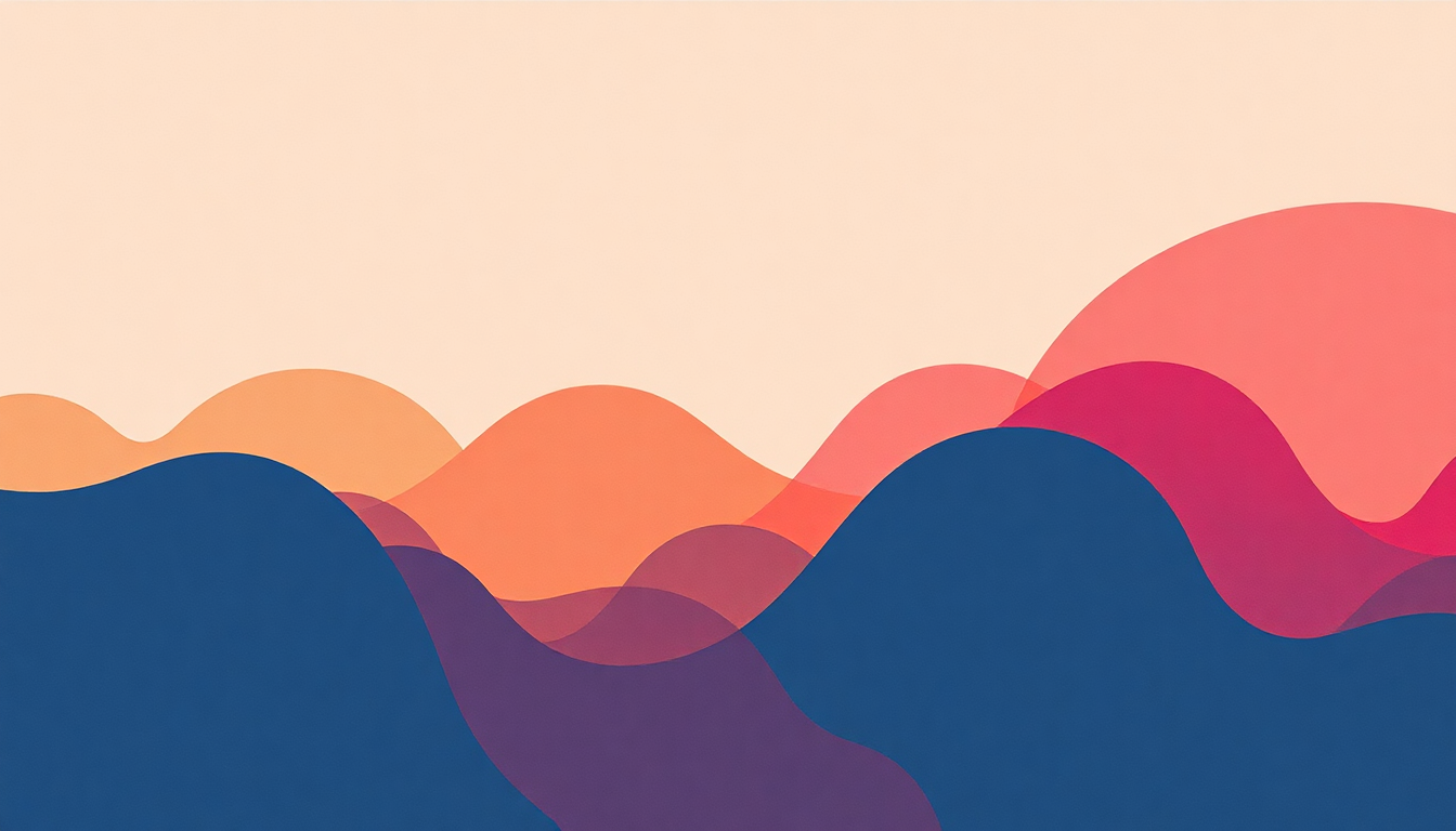 Fan-driven abstract illustration evoking the emotional arc of E Eats Everything by They Might Be Giants