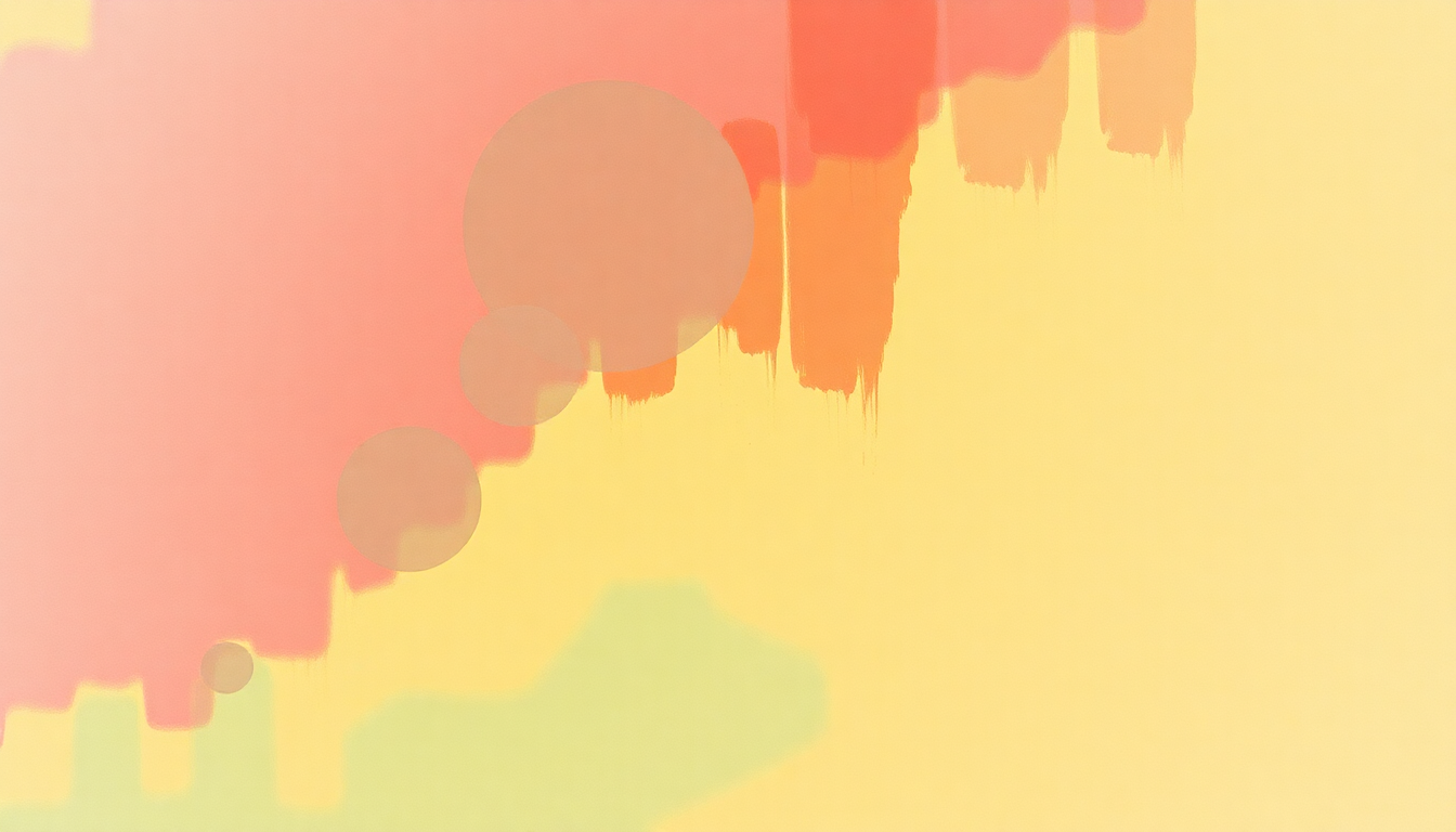 Fan-driven abstract illustration evoking the emotional arc of Eat Yourself by Goldfrapp