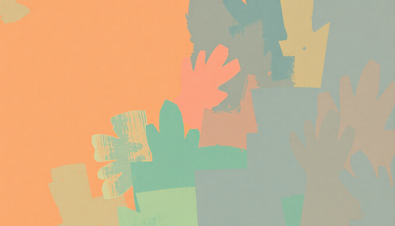 Fan-driven abstract illustration evoking the emotional arc of Echale Salsita by Buena Vista Social Club