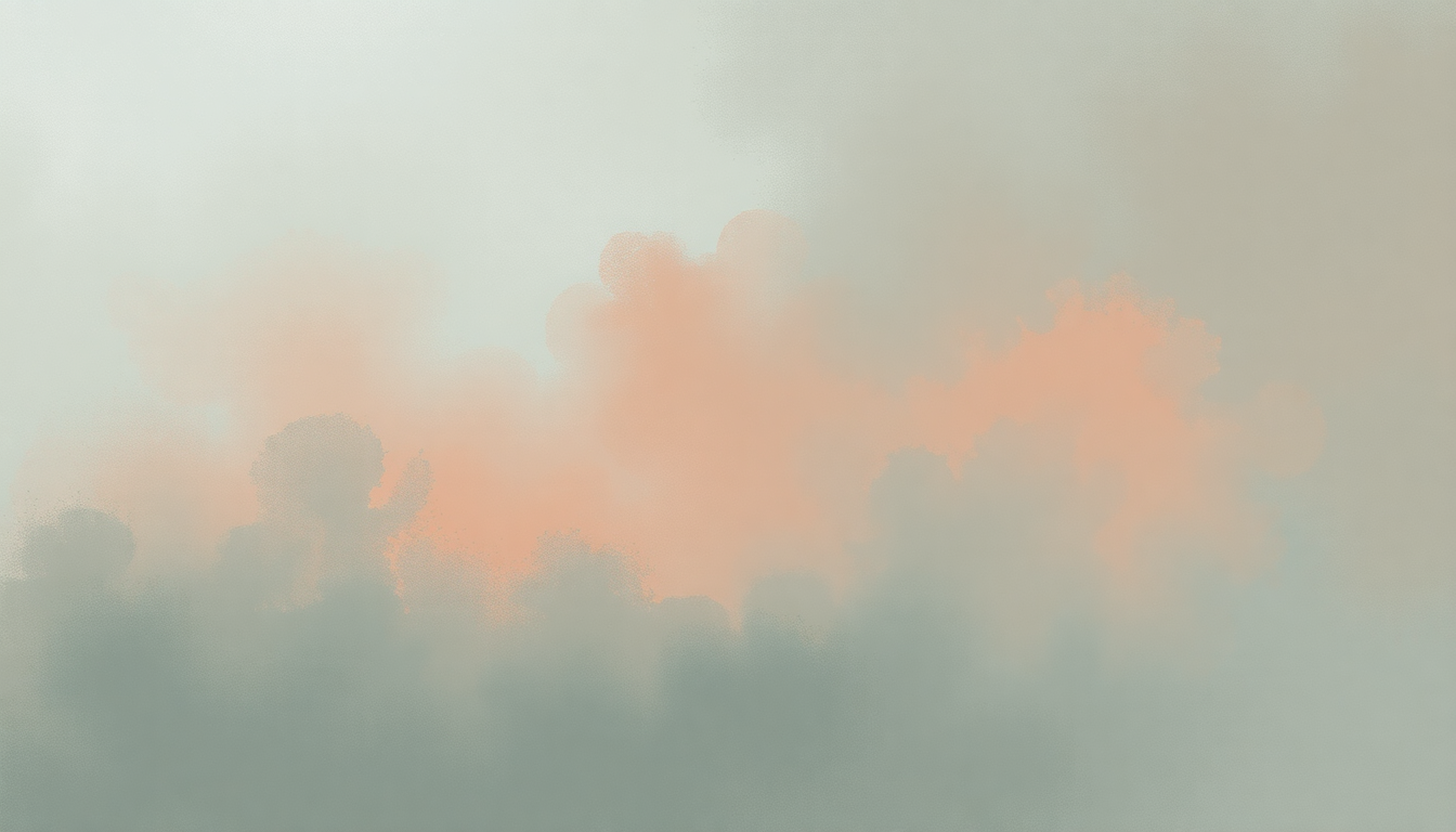 Fan-driven abstract illustration evoking the emotional arc of Echoes in Rain by Enya