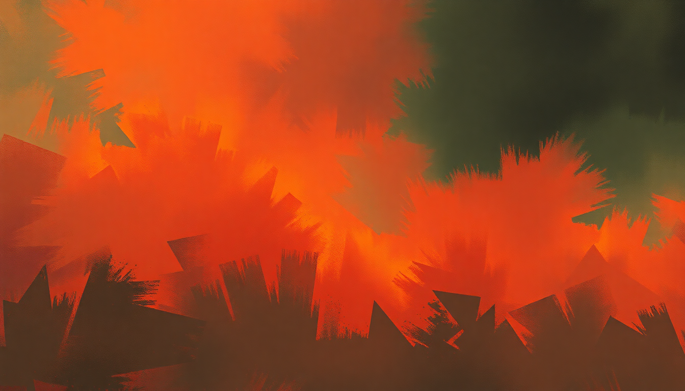 Fan-driven abstract illustration evoking the emotional arc of El Rey del Timbal by Tito Puente