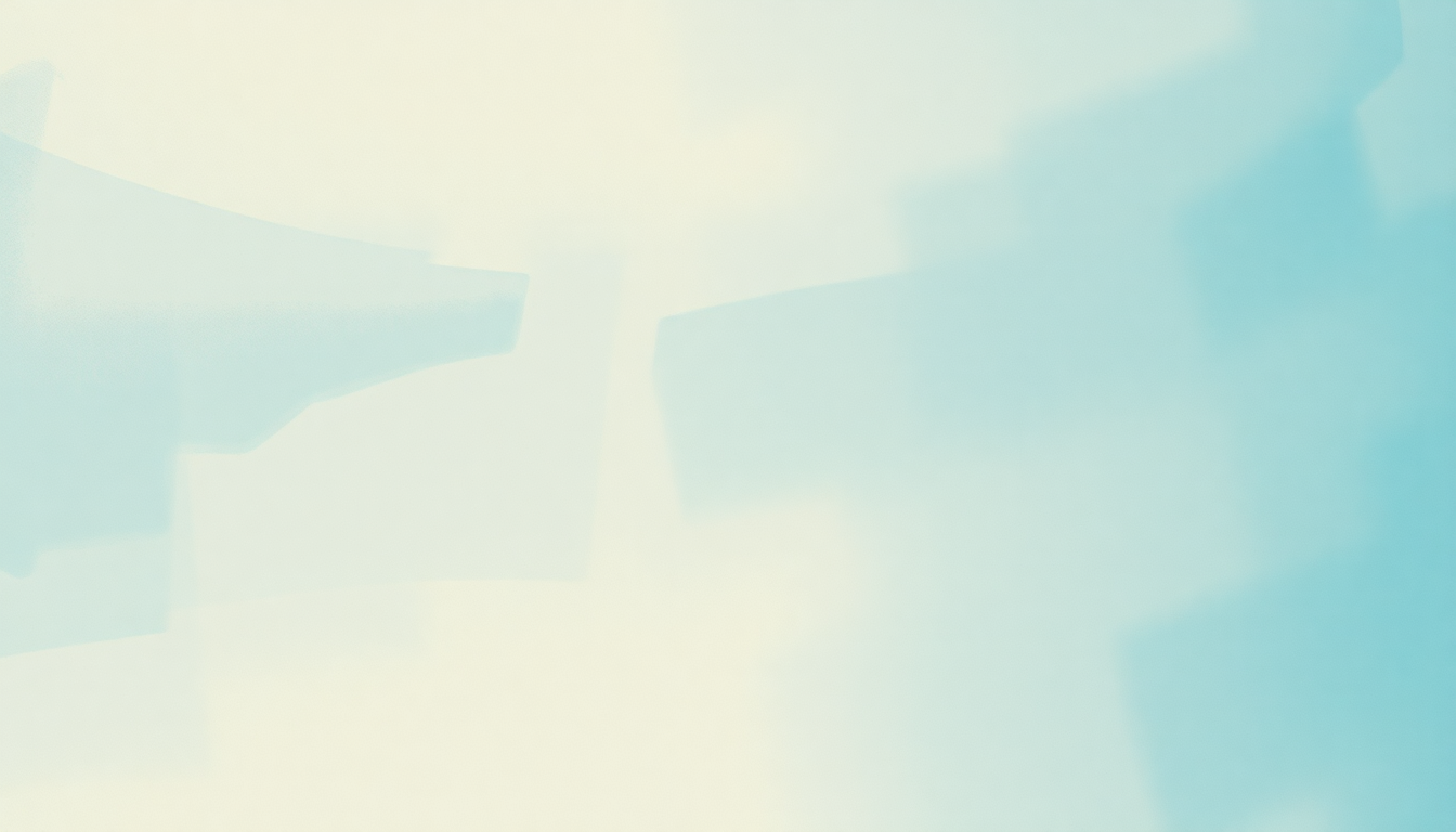 Fan-driven abstract illustration evoking the emotional arc of Electric Blue by Arcade Fire