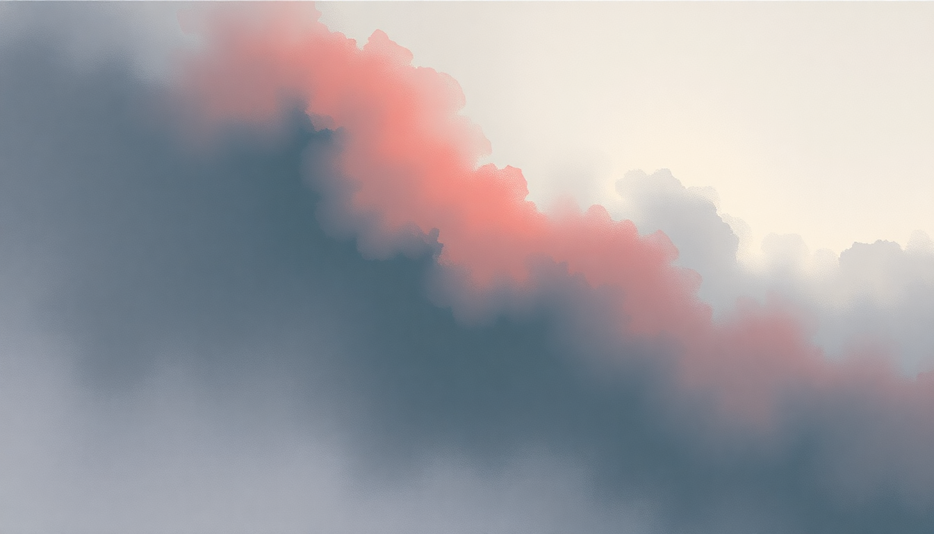 Fan-driven abstract illustration evoking the emotional arc of Elevate by Drake