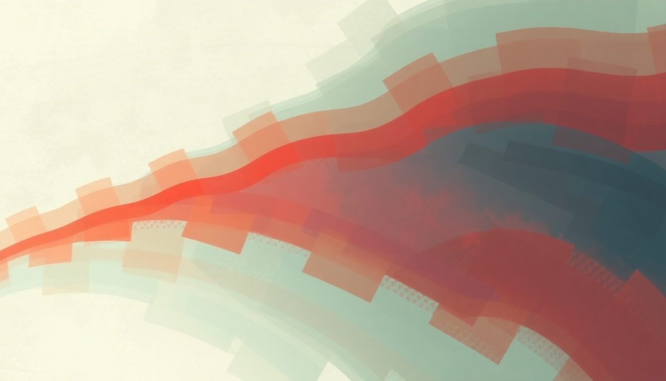 Fan-driven abstract illustration evoking the emotional arc of Ella Me Levanto by Daddy Yankee