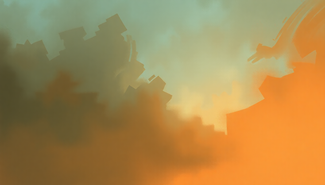 Fan-driven abstract illustration evoking the emotional arc of End of the Road by Boyz II Men