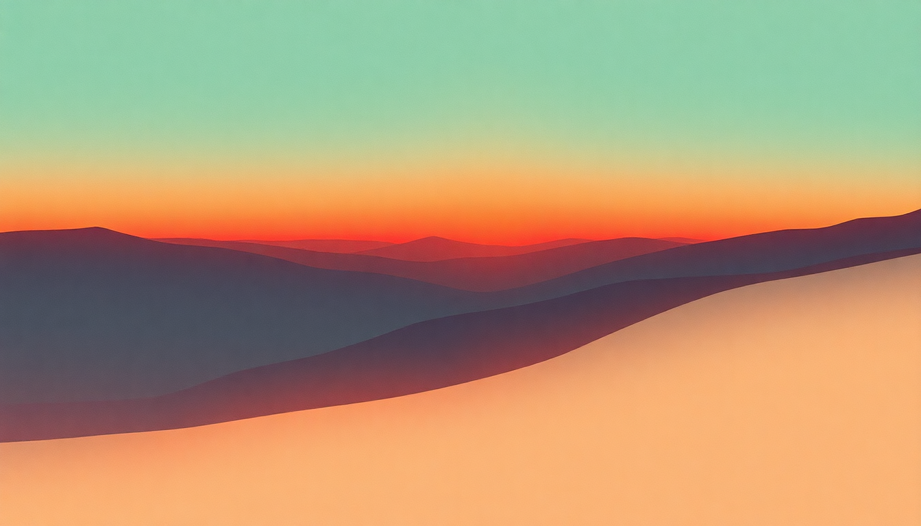 Fan-driven abstract illustration evoking the emotional arc of Endors Toi by Tame Impala