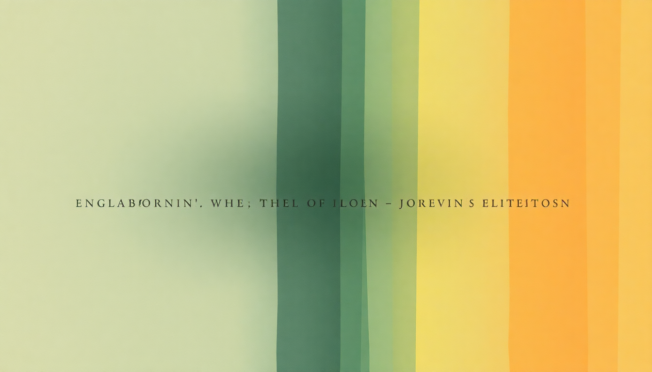 Fan-driven abstract illustration evoking the emotional arc of Englabornin by Johann Johannsson