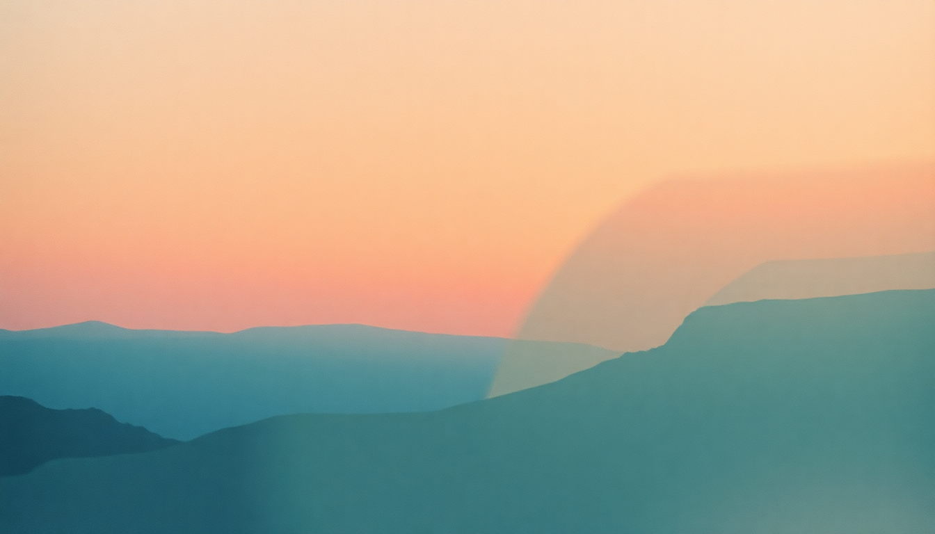 Fan-driven abstract illustration evoking the emotional arc of Enjoy the Silence by Depeche Mode