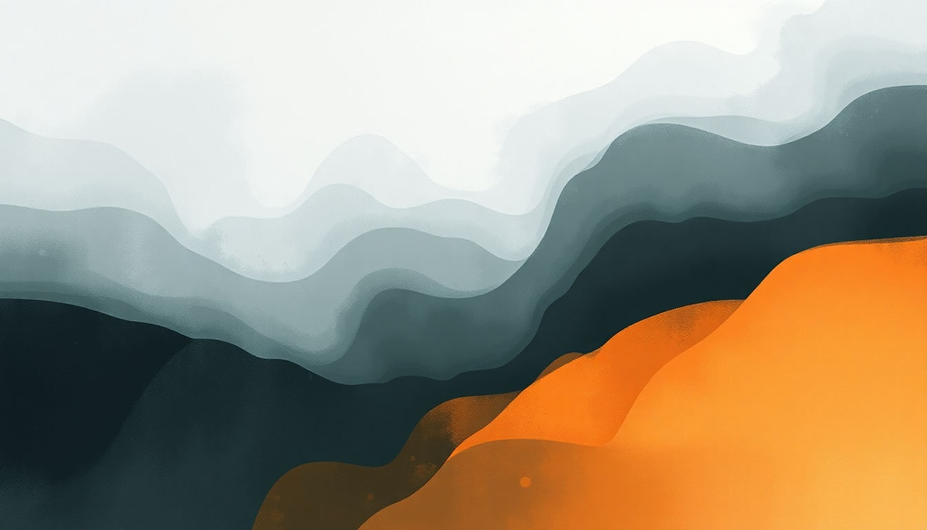 Fan-driven abstract illustration evoking the emotional arc of Epilogue: Young Forever by BTS