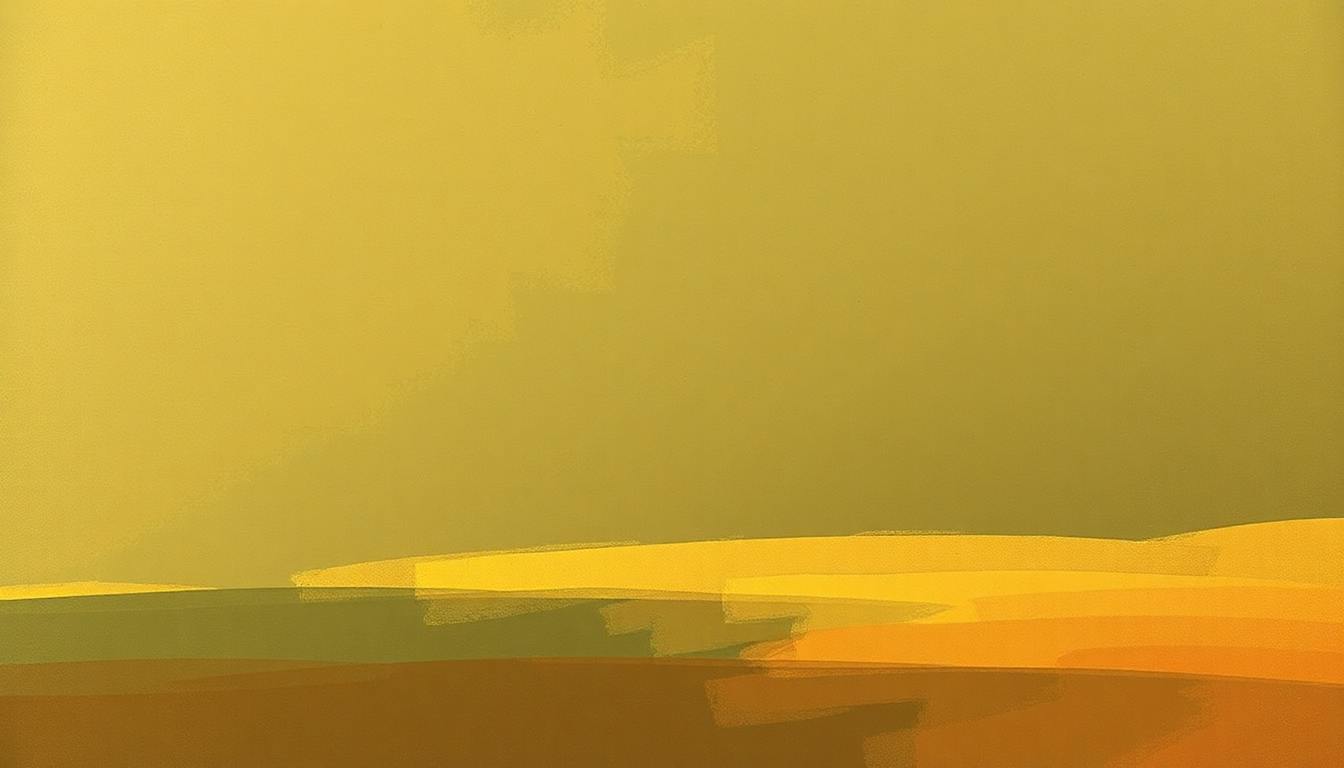 Fan-driven abstract illustration evoking the emotional arc of Equinox by John Coltrane
