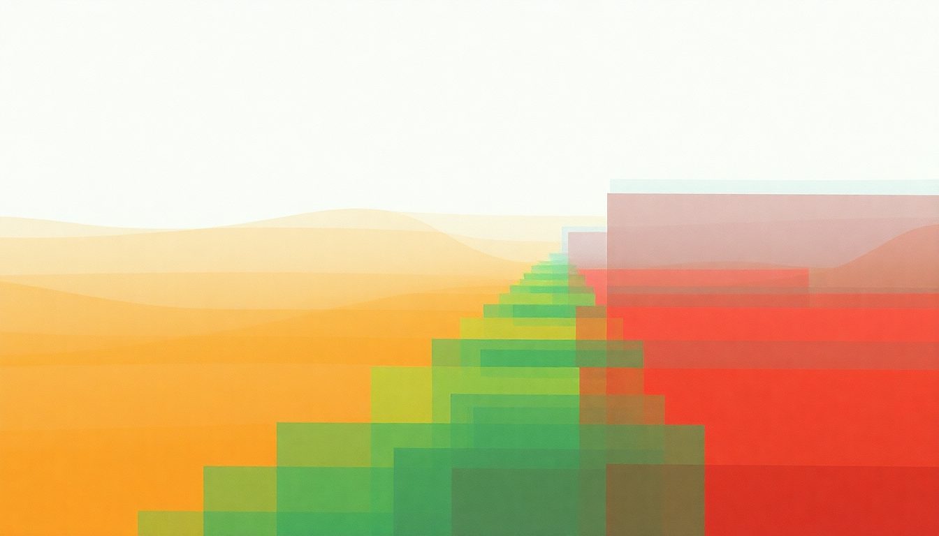 Fan-driven abstract illustration evoking the emotional arc of Escape Velocity by The Chemical Brothers