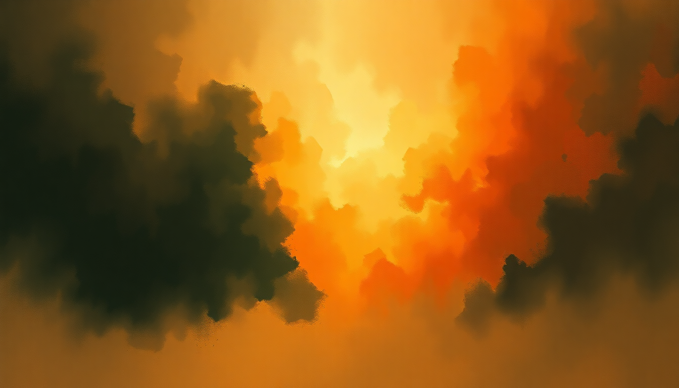 Fan-driven abstract illustration evoking the emotional arc of Euphoria by Kendrick Lamar