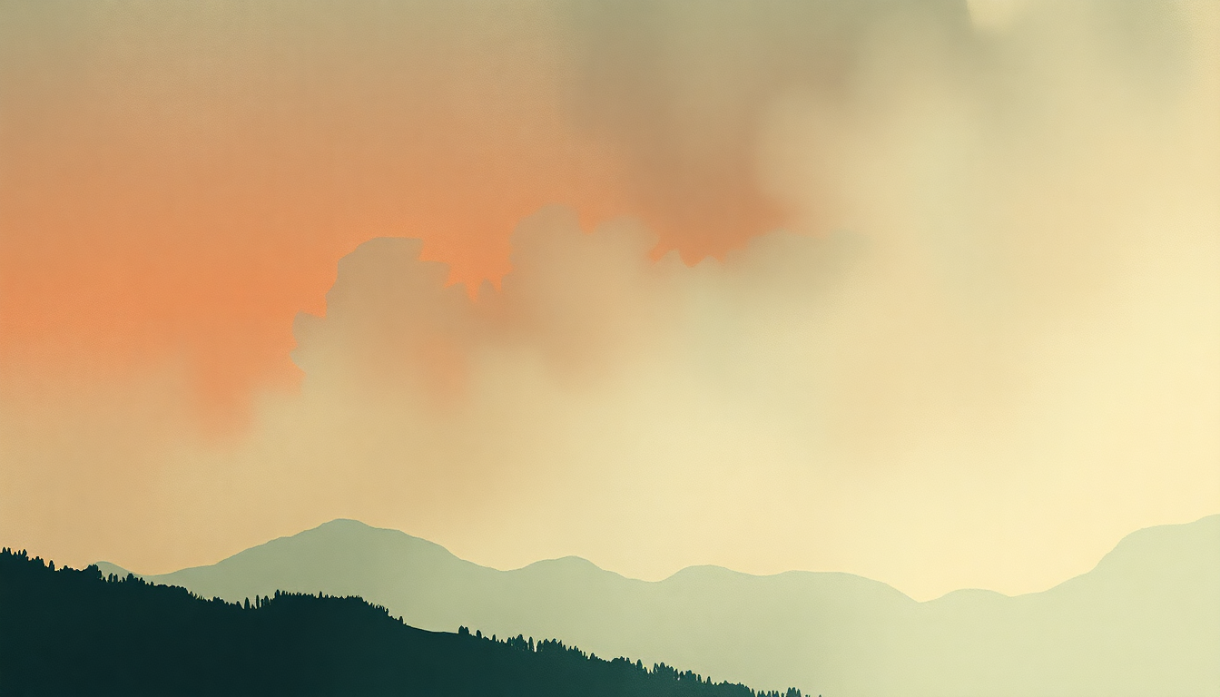 Fan-driven abstract illustration evoking the emotional arc of Even in the Shadows by Enya