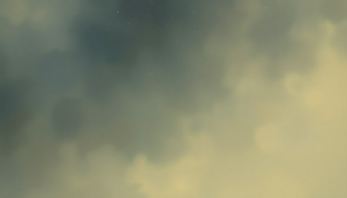 Fan-driven abstract illustration evoking the emotional arc of Evenstar by Howard Shore
