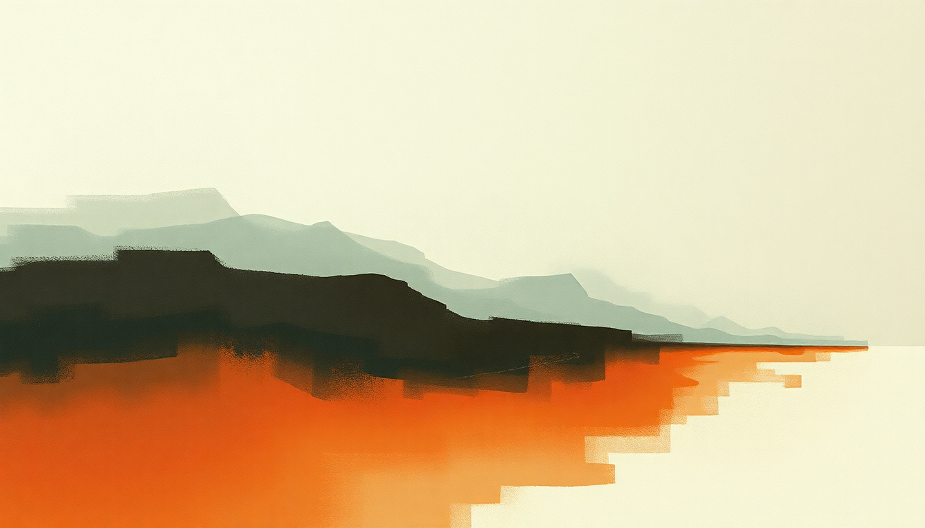 Fan-driven abstract illustration evoking the emotional arc of Everwanting by Maxwell