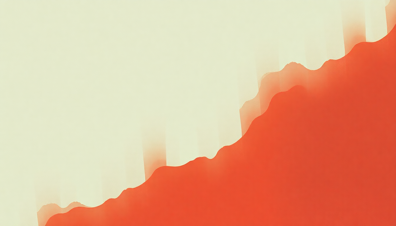 Fan-driven abstract illustration evoking the emotional arc of Every Day Is Exactly the Same by Nine Inch Nails