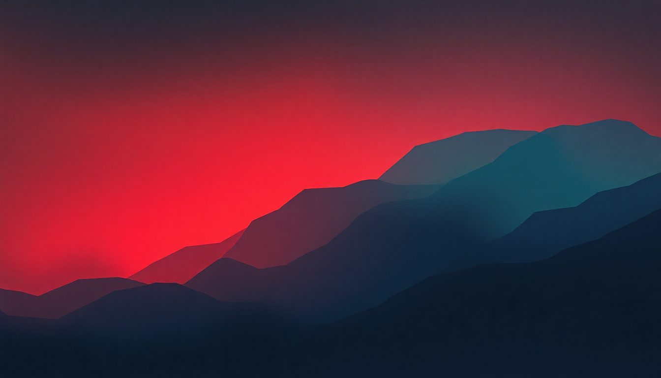 Fan-driven abstract illustration evoking the emotional arc of Everybody Wants to Rule the World by Tears for Fears