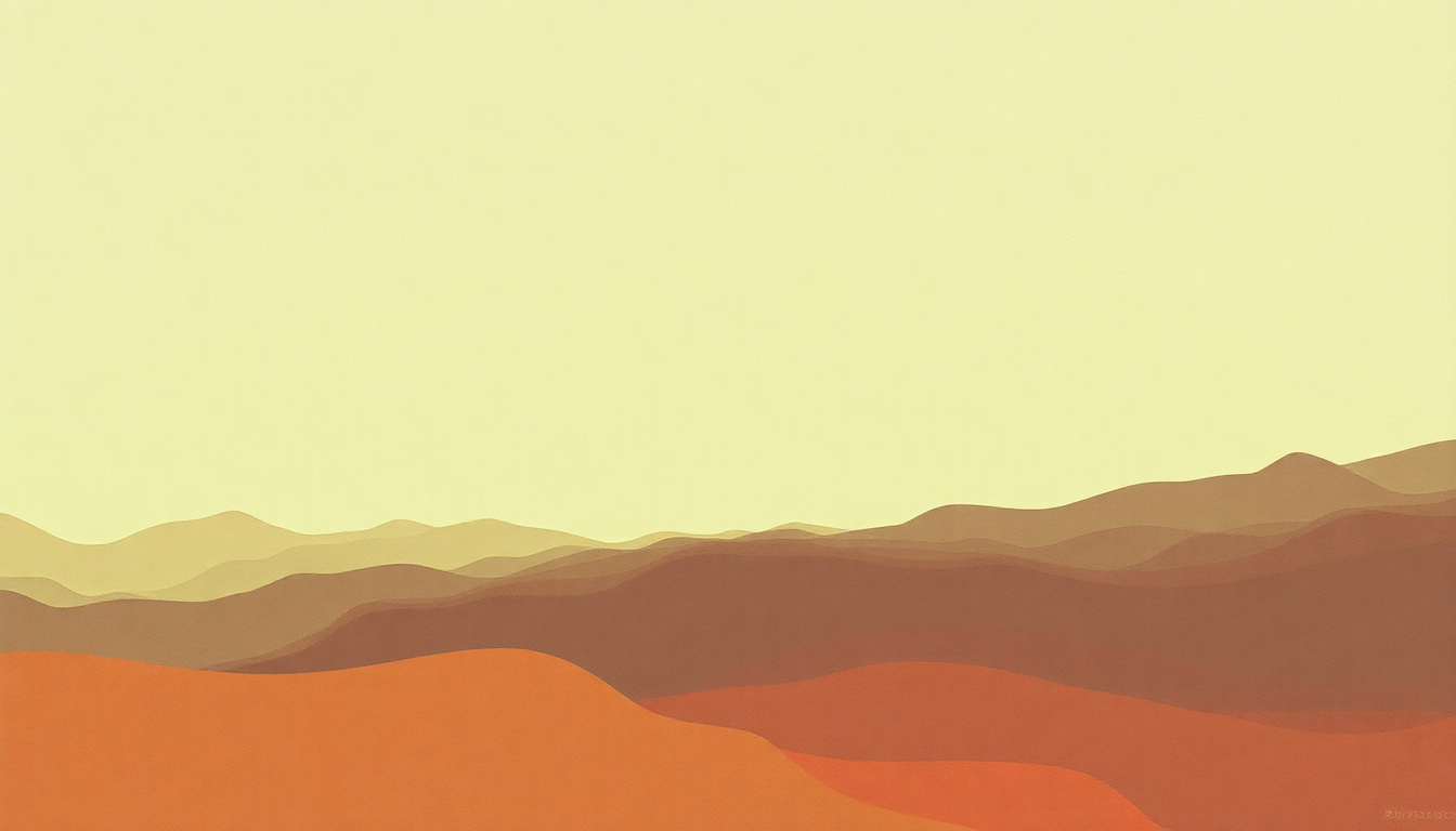 Fan-driven abstract illustration evoking the emotional arc of Everywhere in Denver by The Promise Ring