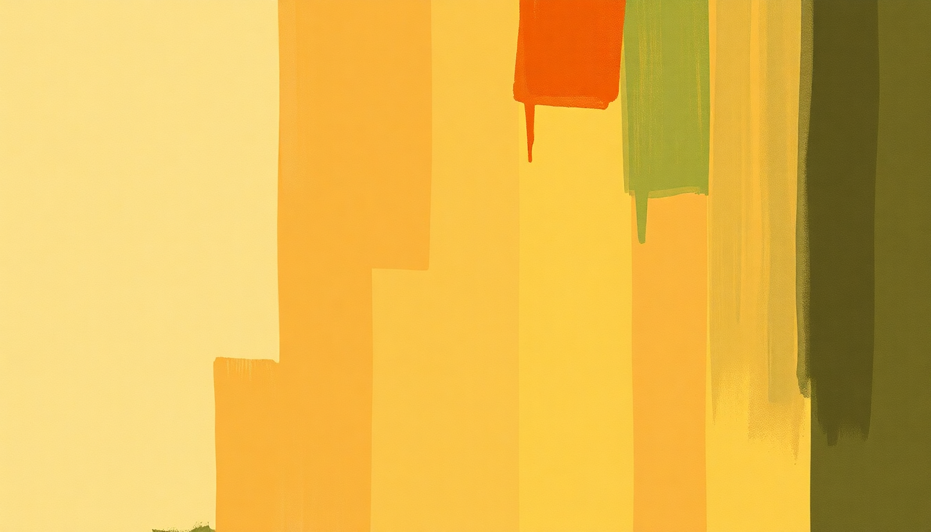 Fan-driven abstract illustration evoking the emotional arc of Evidence by Thelonious Monk