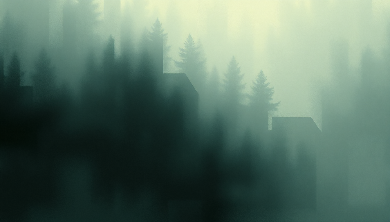 Fan-driven abstract illustration evoking the emotional arc of Evil by Interpol