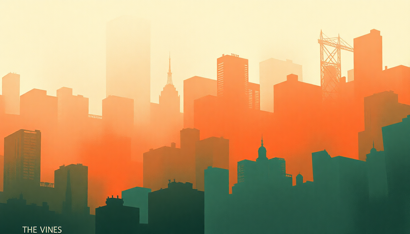 Fan-driven abstract illustration evoking the emotional arc of F.T.W. by The Vines
