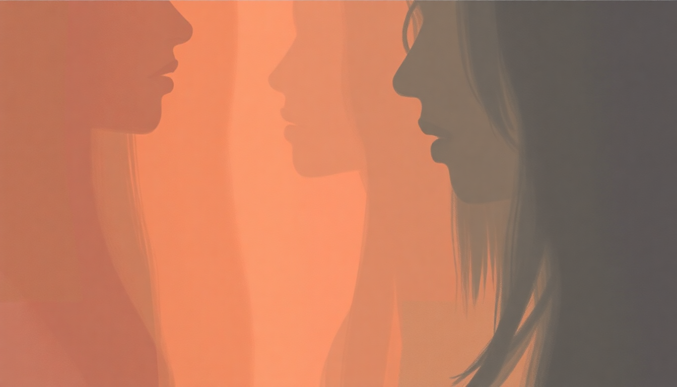 Fan-driven abstract illustration evoking the emotional arc of F.U.B.U. by Solange