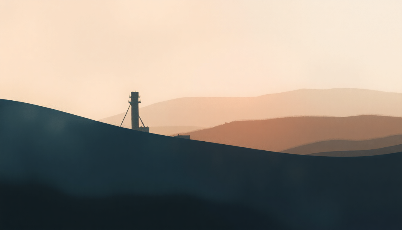 Fan-driven abstract illustration evoking the emotional arc of Factory by Bruce Springsteen