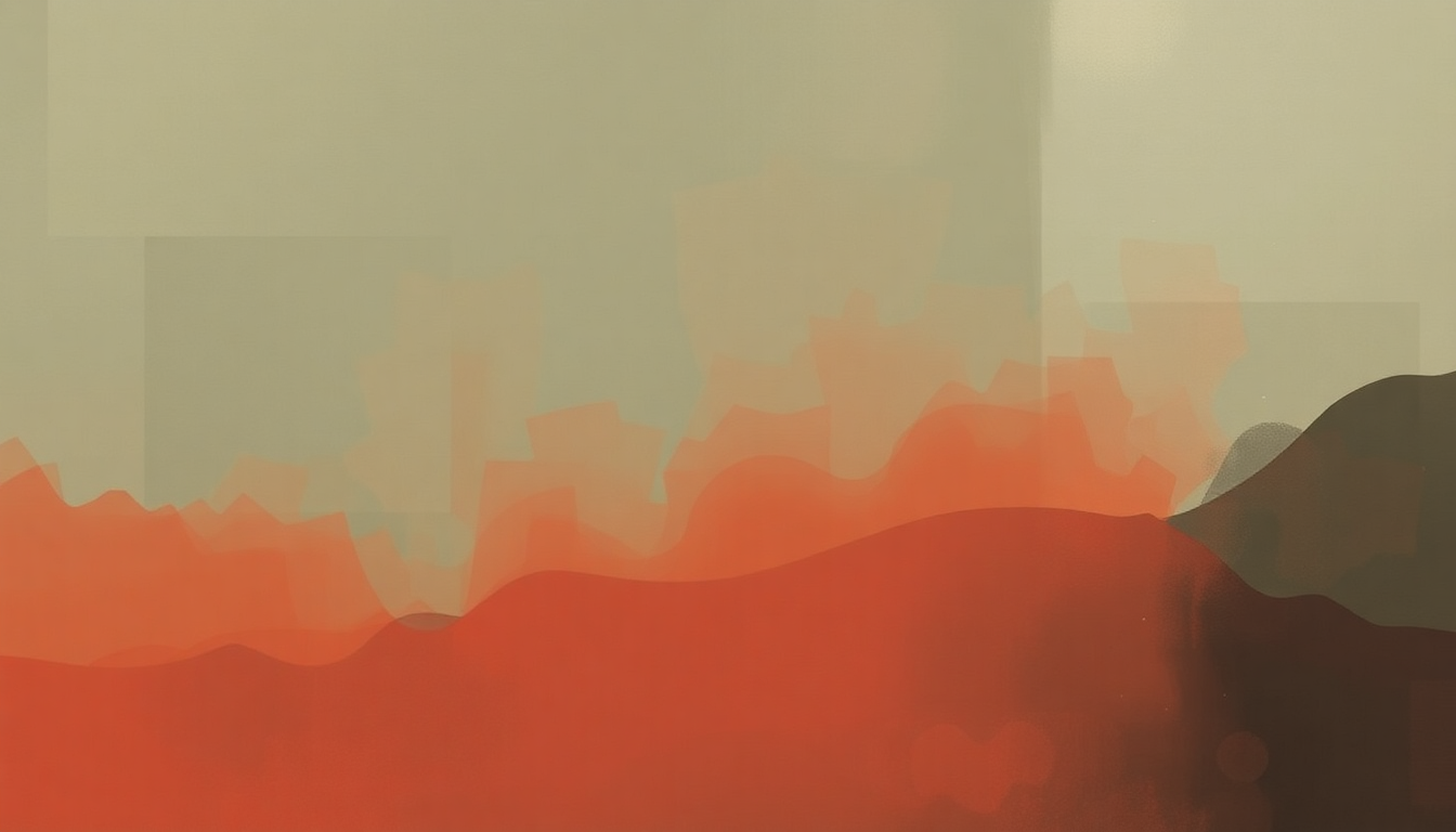 Fan-driven abstract illustration evoking the emotional arc of Faith by The Weeknd