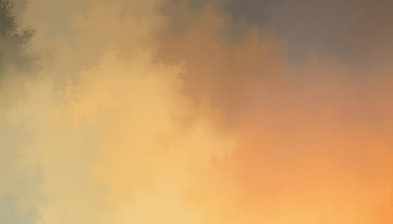 Fan-driven abstract illustration evoking the emotional arc of Fallen Embers by Enya