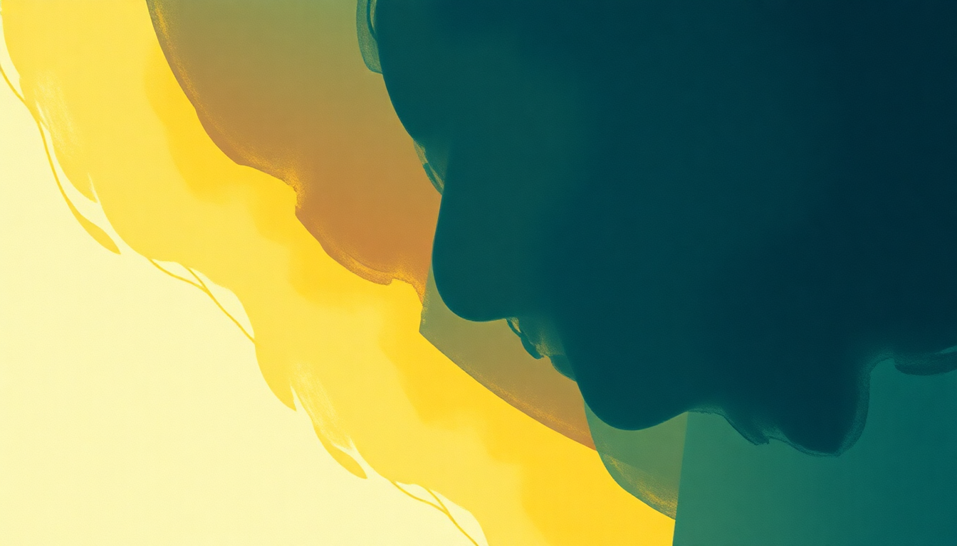 Fan-driven abstract illustration evoking the emotional arc of Falling by Haim