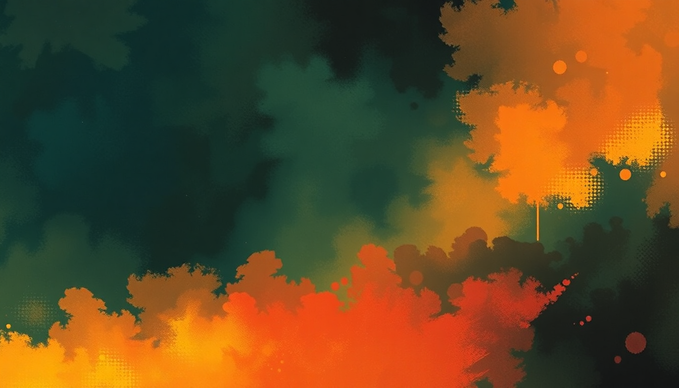 Fan-driven abstract illustration evoking the emotional arc of Fame by David Bowie