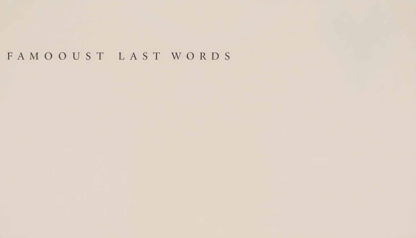 Fan-driven abstract illustration evoking the emotional arc of Famous Last Words by James Blake