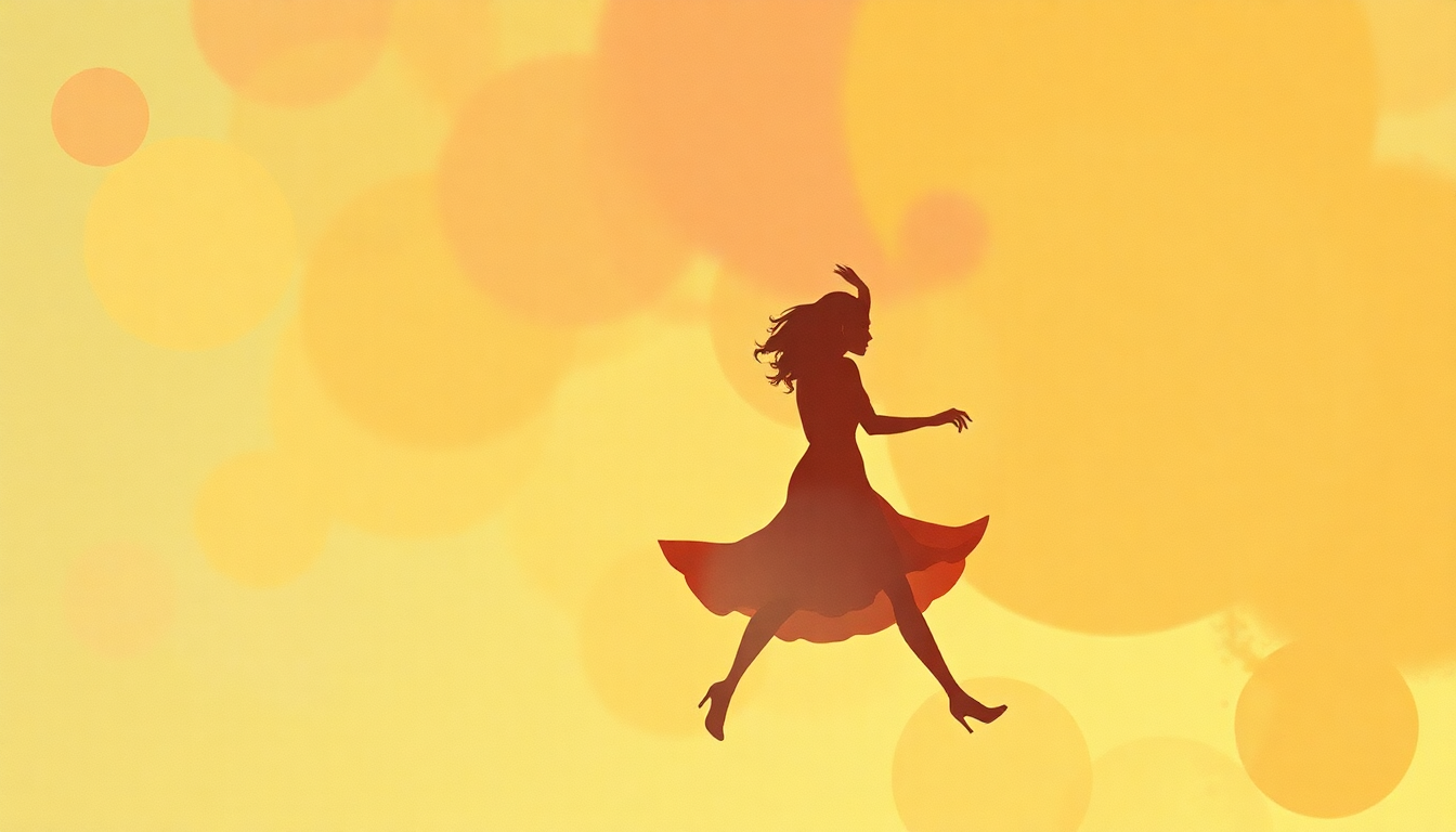 Fan-driven abstract illustration evoking the emotional arc of Fancy Dancer by The Commodores
